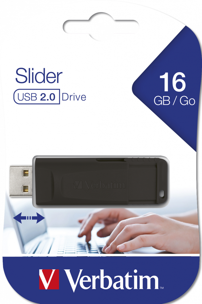 Slider USB-pogon 16 GB