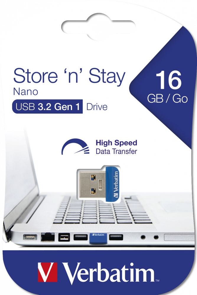 Store 'n' Stay NANO USB pogon USB 3.2 Gen 1 - 16GB