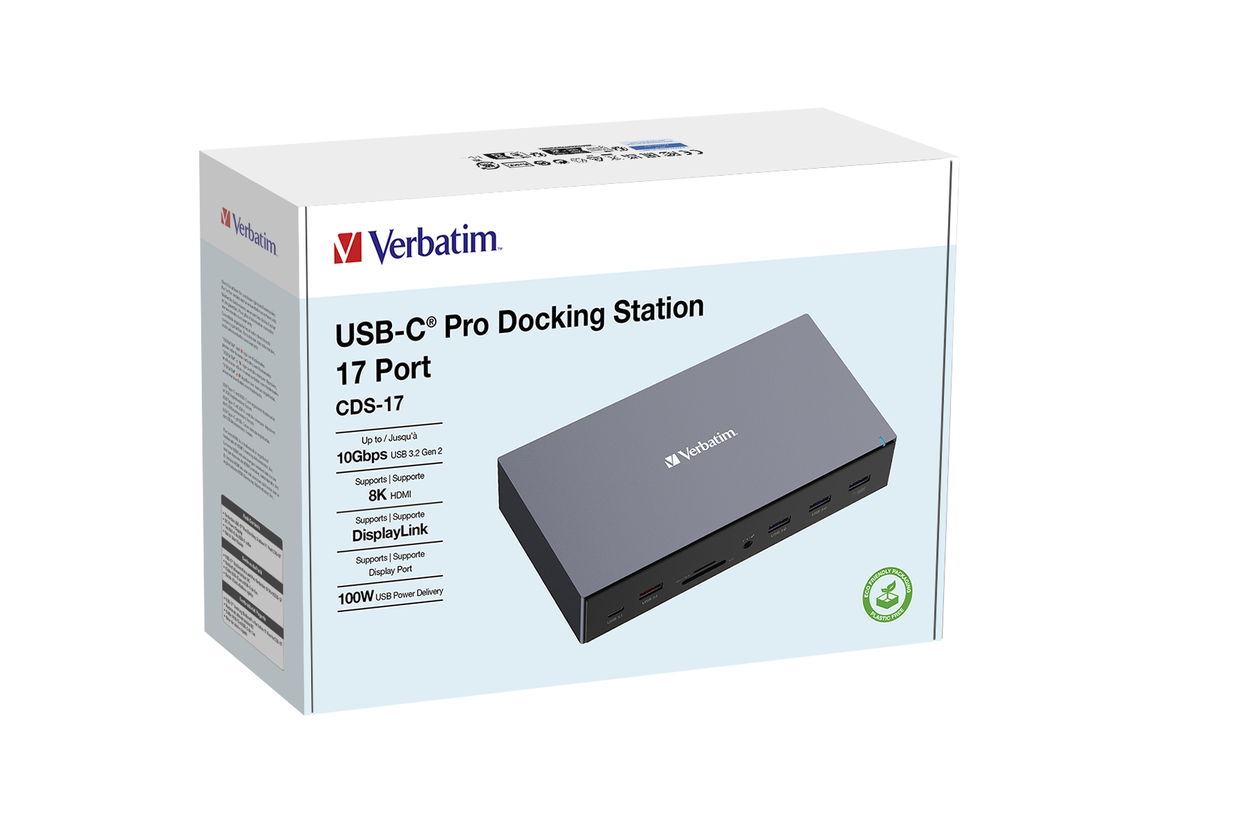 USB-C Pro Docking Station s 17 priključaka CDS-17