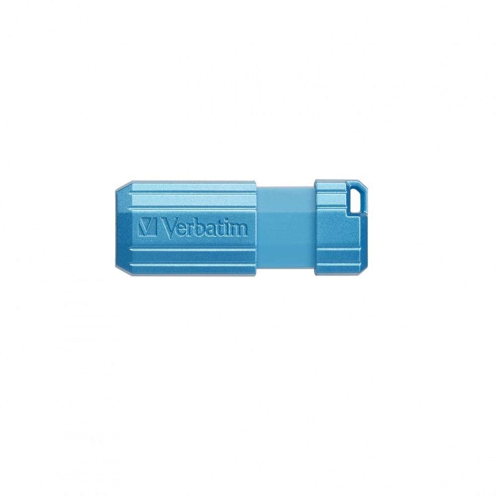 PinStripe USB Drive 32GB Caribbean Blue