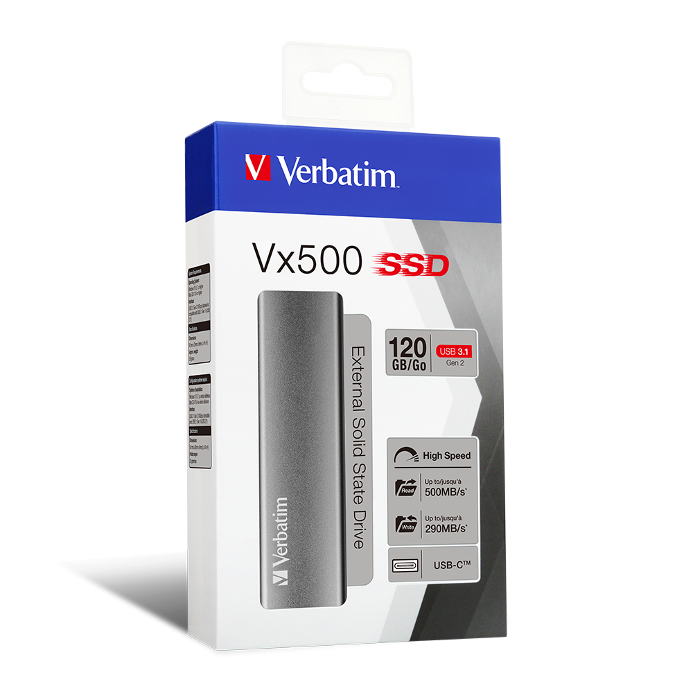 Vanjski SSD pogon Vx500 USB 3.2 Gen 2 od 120 GB