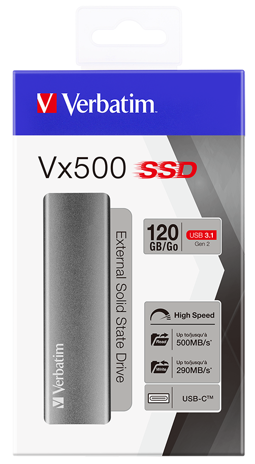 Vanjski SSD pogon Vx500 USB 3.2 Gen 2 od 120 GB