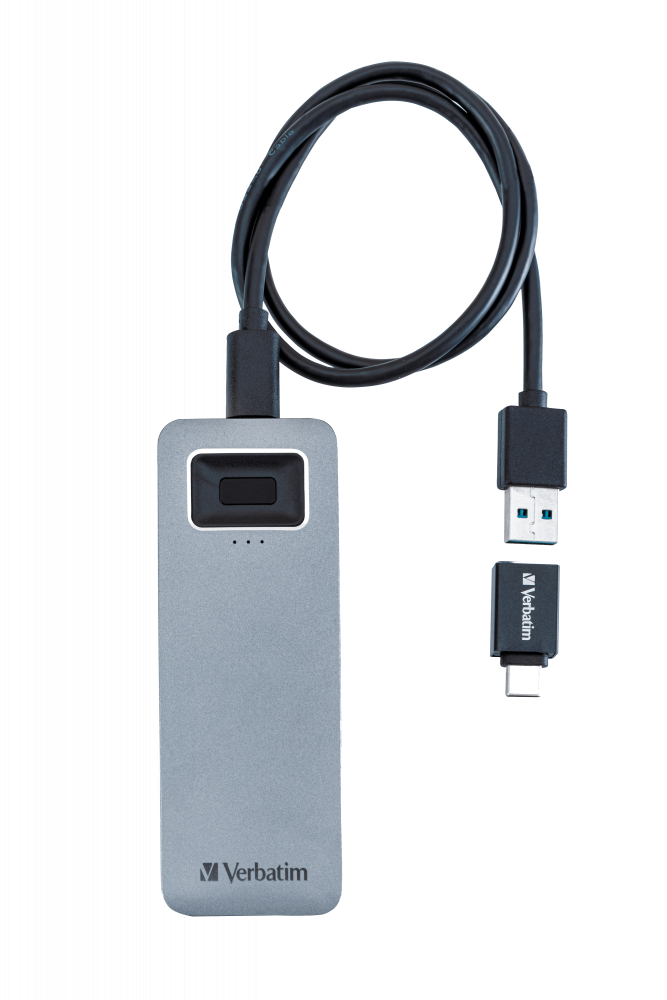 Executive zaštićen otiskom prsta USB-C SSD 512 GB