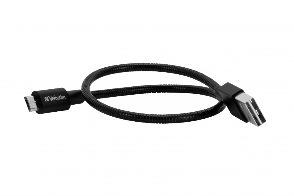 Verbatim Micro USB kabel za sinkroniziranje i punjenje 30 cm, crni