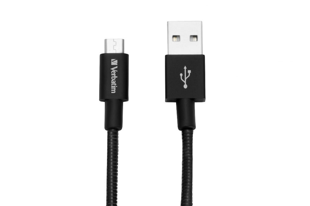 Verbatim Micro USB kabel za sinkroniziranje i punjenje 30 cm, crni