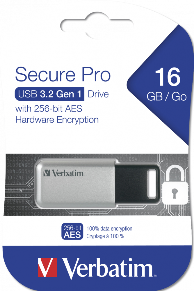 USB-pogon Secure Pro USB 3.2 Gen 1 16GB