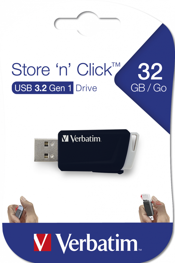 Store 'n' Click USB pogon 32 GB crni