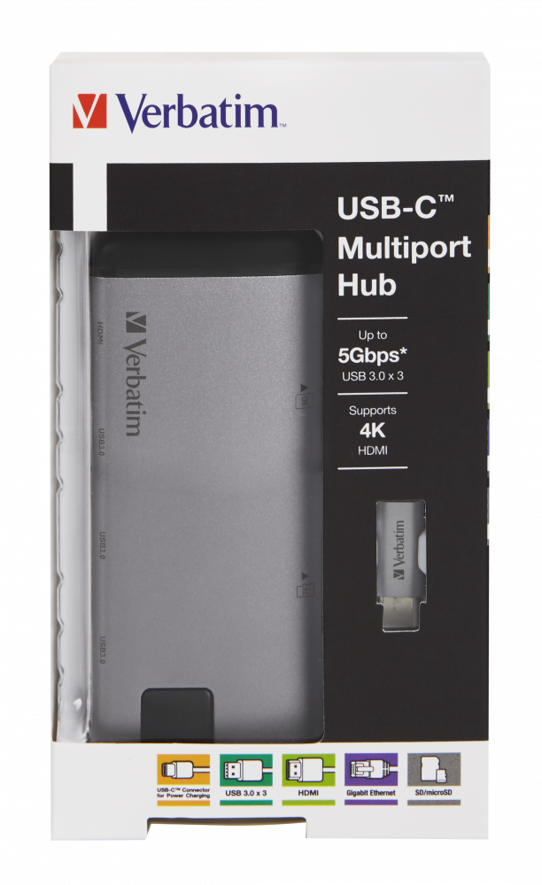 USB-C™ čvorište s više priključnica USB 3.0 | HDMI | Gigabitni ethernet | SD/microSD