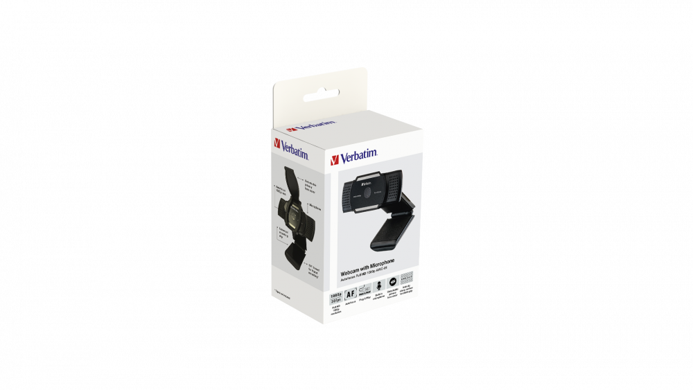 Web-kamera s mikrofonom Full HD 1080p s autofokusom AWC-01