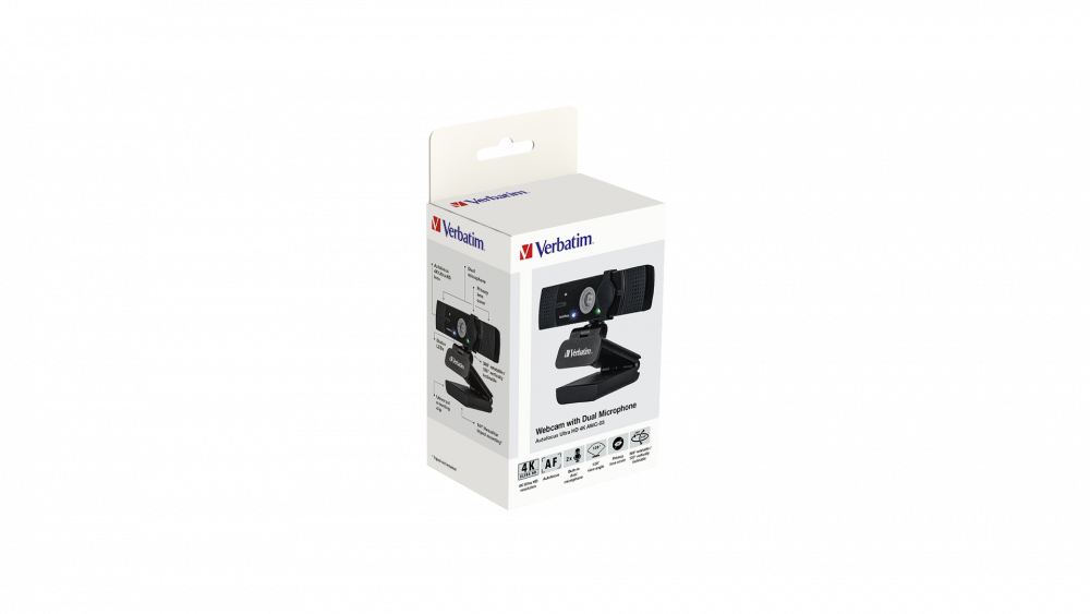 Web-kamera s dvostrukim mikrofonom Autofokus Ultra HD 4K AWC-03