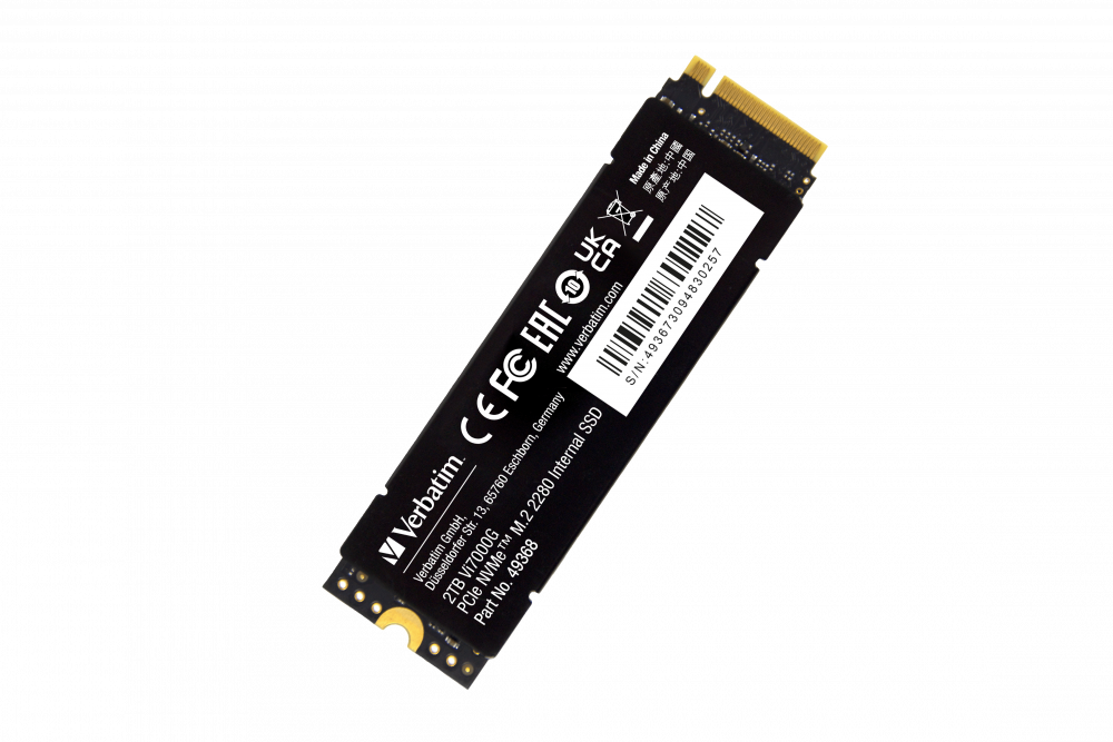 Vi7000G PCIe NVMe™ M.2 SSD 2 TB Vrhunsko rješenje za igranje